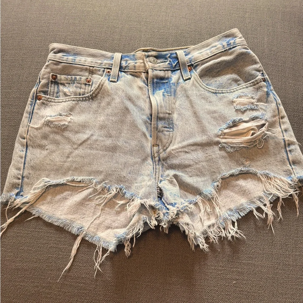 Levi’s 501 denim cutoff-free people - Picture 1 of 5